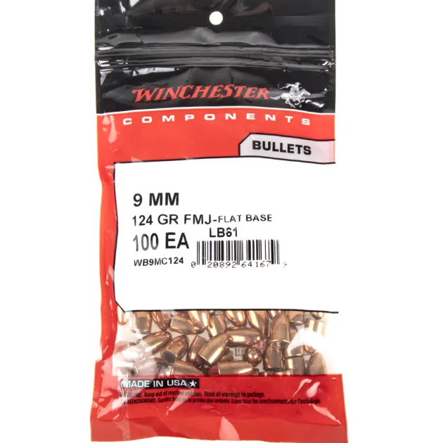 CWB9MC124 - Winchester 9mm 124gr