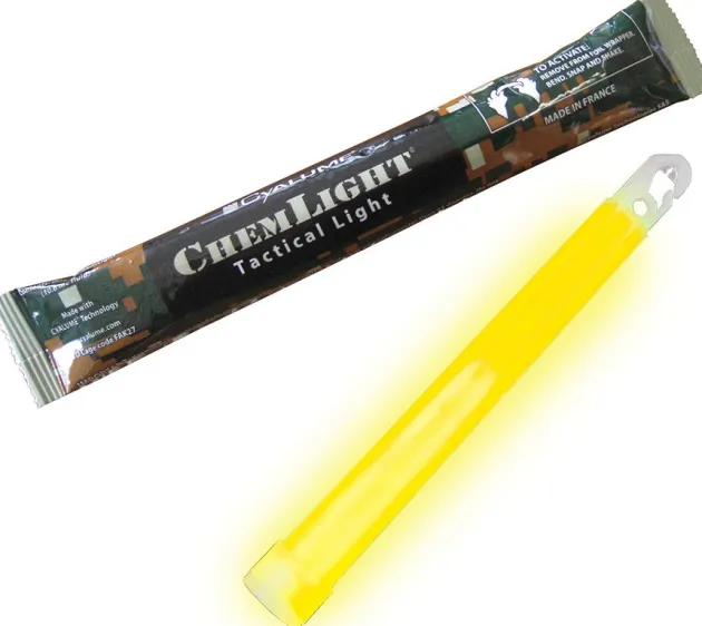 08.202401 - CYALUME Chemlight Bâton Lumineux 15cm 12H JAUNE