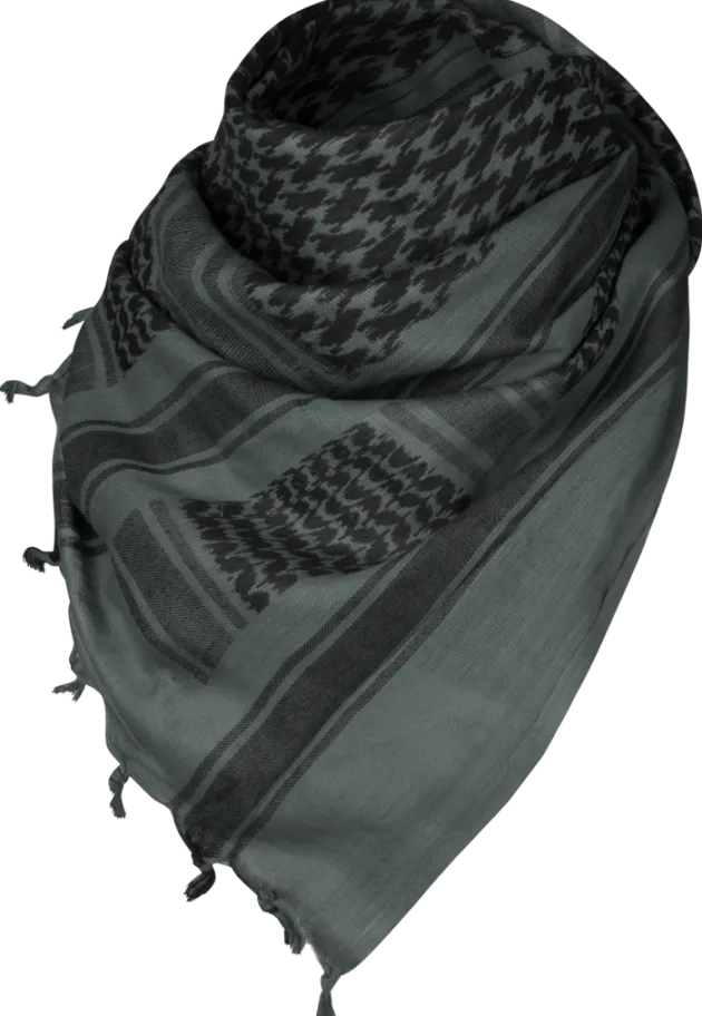 CZ-ASH-CO-35 - HELIKON-TEX Shemagh 100% Coton Shadow Grey