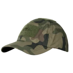 CZ-BBC-PR-04 - HELIKON TEX BBC Cap Ripstop PL Woodland Camo