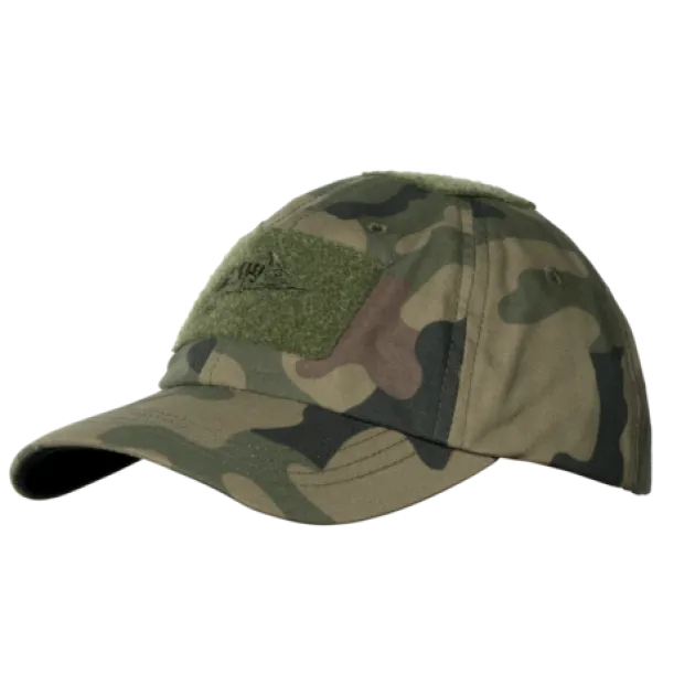 CZ-BBC-PR-04 - HELIKON TEX BBC Cap Ripstop PL Woodland Camo