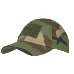 CZ-BBC-PR-03 - HELIKON TEX BBC Cap Ripstop US Woodland Camo