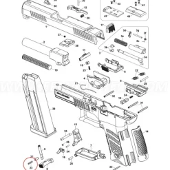 CZ-010008 - CZ P-10 Magazine Catch Spring