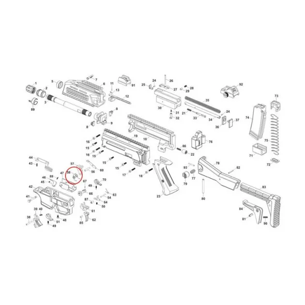CZ-010034 - CZ Scorpion EVO 3 Hammer spring