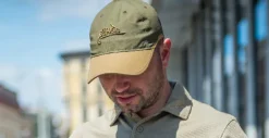 CZ-LGC-PR-0212A - Helikon Tex casquette Polycoton ripstop Vert olive/Adaptive green