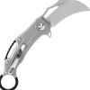 D4221AG - Dream Tech Button Lock Karambit Grey Alluminium