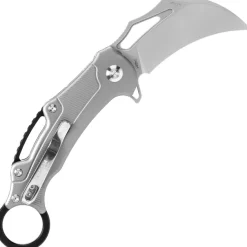 D4221AG - Dream Tech Button Lock Karambit Grey Alluminium