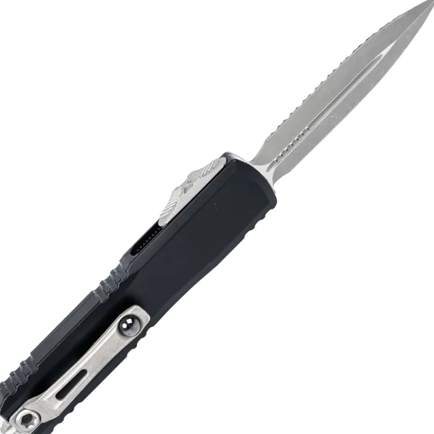 11224-D12AP - Microtech Ultratech Gen IV D/E Apo Double Full Serrated