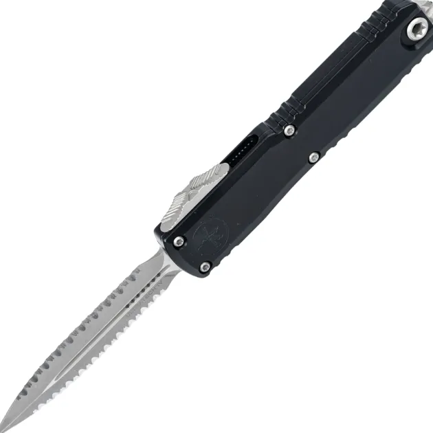 11224-D12AP - Microtech Ultratech Gen IV D/E Apo Double Full Serrated