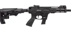 DERZY9CH101 - DERYA ZY9 CAL 9X19 CANON DE 18 CM BLACK LEVIER ARMEMENT TYPE AR