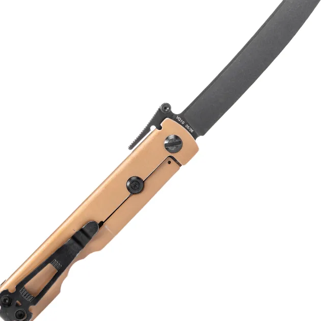 DGRHGBRBW - DAGGERR Higonokami Framelock MARRON