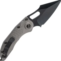 169-1DLCTNCS - Microtech Stitch S/E DLC Natural Clear
