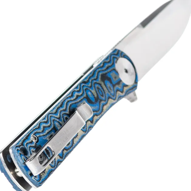 D3896MBL - Dream Tech D2 Blue camo Micarta
