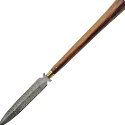 DM5012 - Damascus Spear Wood Handle
