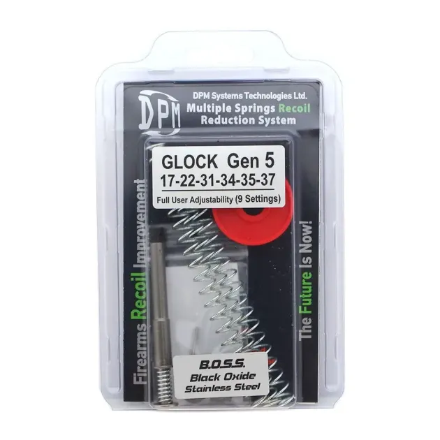 49-107020 - DPM MS-GLG5/1 GLOCK 17-22 GEN 5 Black Oxide Stainless Steel (BOSS)