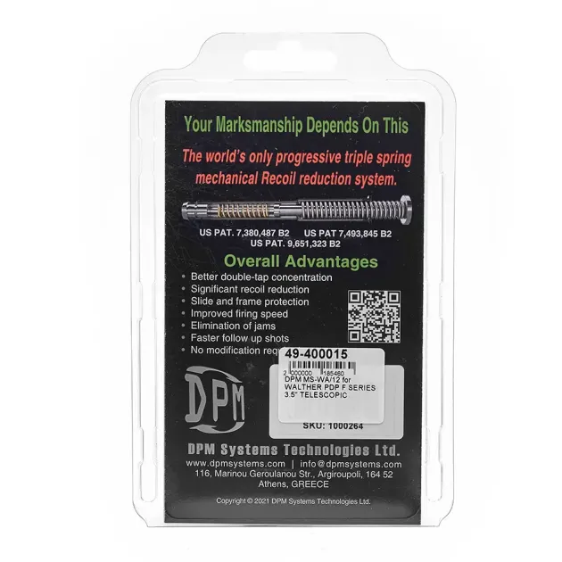 49-400015 - DPM MS-WA/12 pour WALTHER PDP F SERIES 3.5" TELESCOPIC