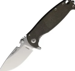 DPX Gear HEST 4.0 Stonewash Magnacut Green Micarta