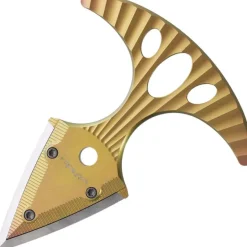 DPx Gear HIT Push Dagger Ti M390 Gold