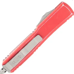 122-10DRD - Microtech Ultratech D/E Distressed Red APO Blade