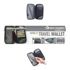 DVOYRFID12Z - Sea To Summit Porte-Feuille de Voyage Ultra-Sil Noir
