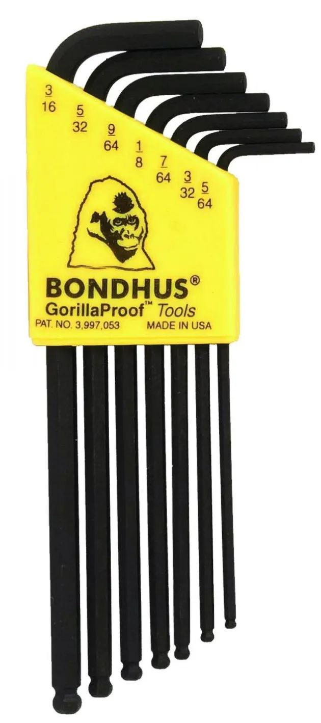 E730 - BONDHUS Clefs Allen americaines 12 pièces