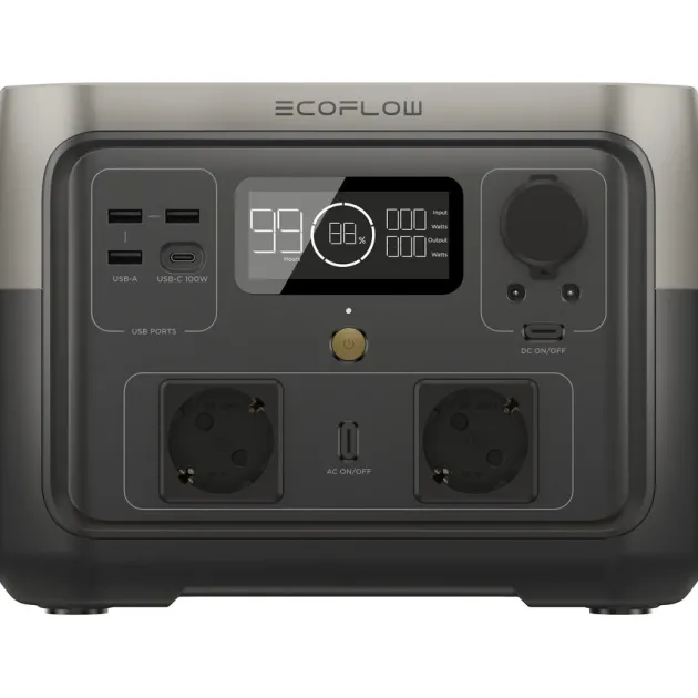 50094074 - ECOFLOW Station électrique portable River 2 MAX | 512 wh