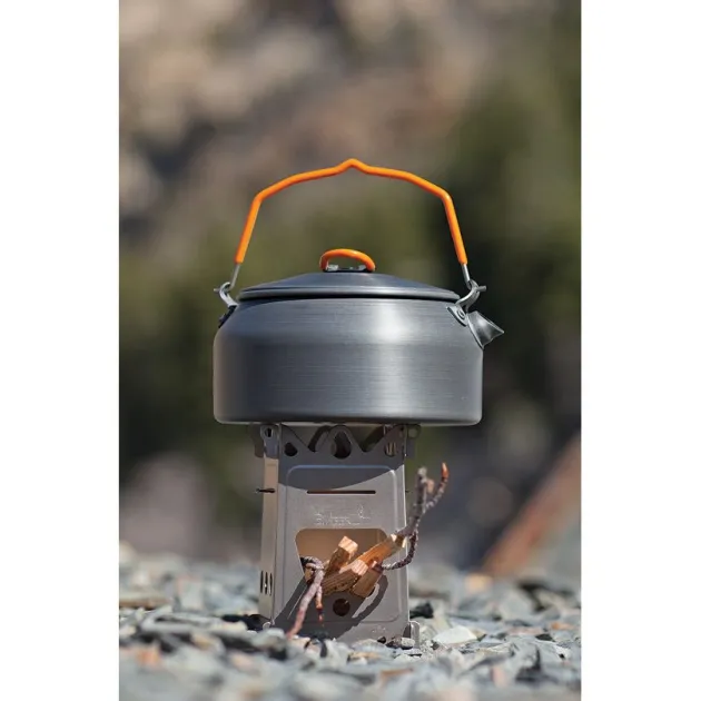 EL04 - EMBERLIT FireAnt Stove Titanium Mini Réchaud Titane