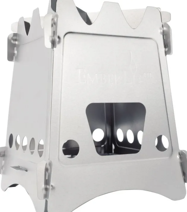 EL02 - EMBERLIT Ultra-Lite Wood Stove Réchaud Démontable Titane