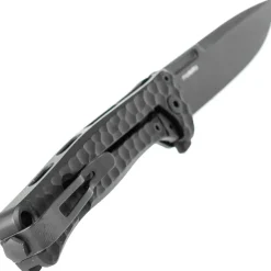 EM01A BB - Lion Steel Emmet Aluminium Hammertone Old Black