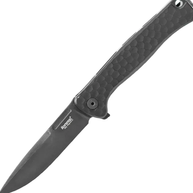 EM01A BB - Lion Steel Emmet Aluminium Hammertone Old Black