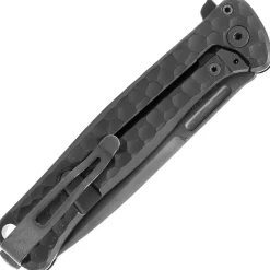 EM01A BB - Lion Steel Emmet Aluminium Hammertone Old Black
