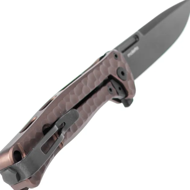 EM01A EB - Lion Steel Emmet Earth Aluminium Hammertone Old Black