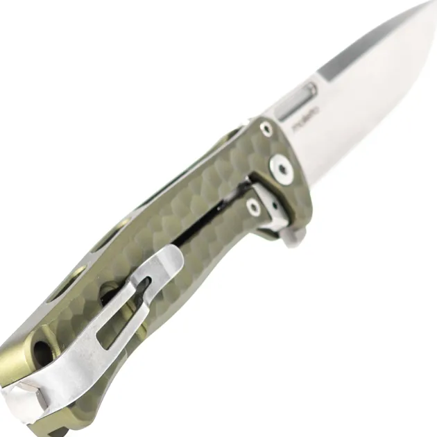 EM01A GS - Lion Steel Emmet Green Aluminium Hammertone SW