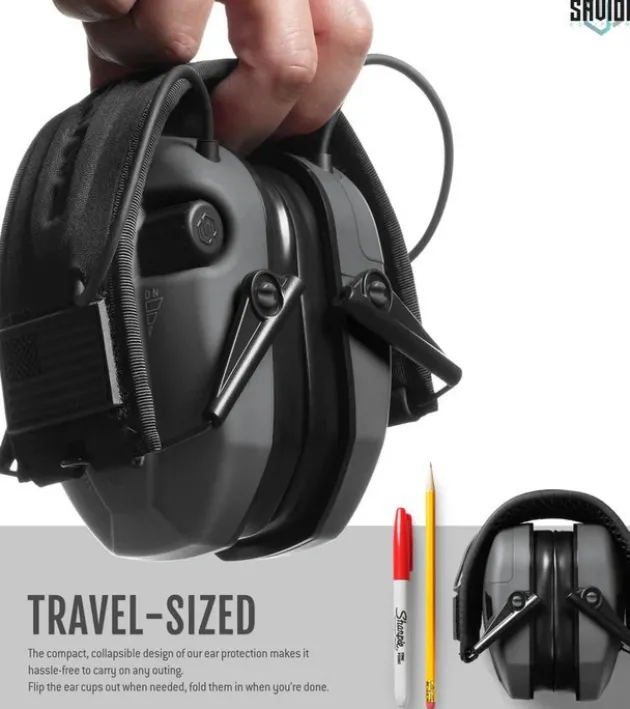 EM-APOLLO-GS - Savior Casque Antibruit Electroniques Gris