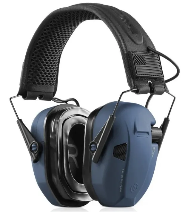 EM-APOLLO-LU - Savior Casque Antibruit Electroniques Bleu