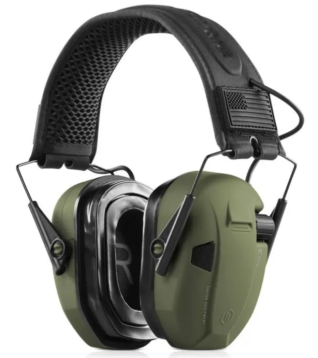 EM-APOLLO-OG - Savior Casque Antibruit Electroniques OD Green
