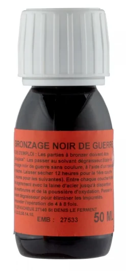 EN0100 - Bronzage noir de guerre Lefaucheux en 50 ml