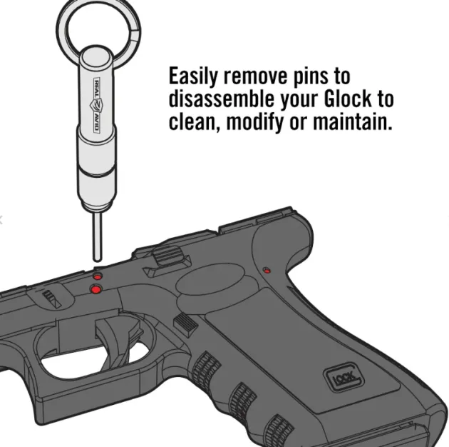 EN10020 - Real Avid Outil Glock 2 en 1