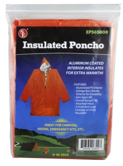 EP5650OR - Poncho de survie