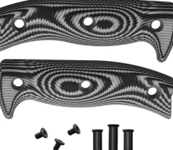 ESEE Plaquettes de rechange pour ESEE 5 Black/Gray G10