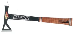 ESETA - Estwing Black Eagle Leather Tomahawk