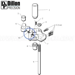 ET-513936 - Eemann Tech Casefeed Arm Return Spring 13936 for Dillon XL650/XL750