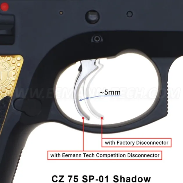 ET-130044 - Eemann Tech Competition Disconnector for CZ SHADOW