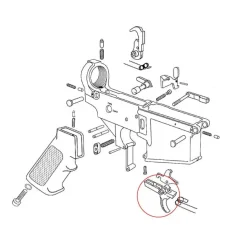 ET-180072 - EEMANN TECH Détente pour AR-15