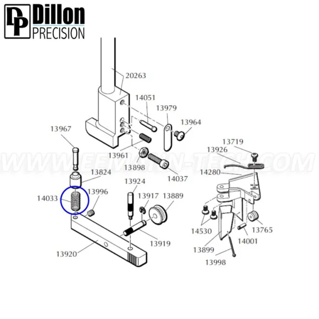 ET-520048 - Eemann Tech Springs Kit for Dillon RL550