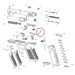 ET-122016 - Eemann Tech Trigger Pull Connector for GLOCK