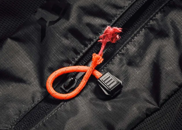 ET9000ORG - Exotac Tirette fermeture éclair allume feu orange