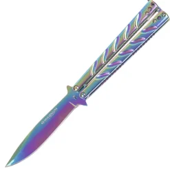 06EX401 - Boker Magnum Balisong Rainbow