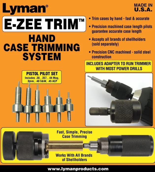 7821892 - E-ZEE TRIM Lyman coupe-douille manuel