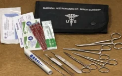 FA80122BK - ELITE FIRST AID Kit Chirurgical de Terrain Noir